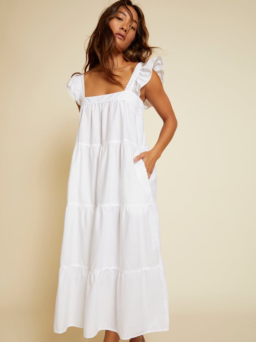 Nation LTD - Camille Easy Sundress in White Dresses