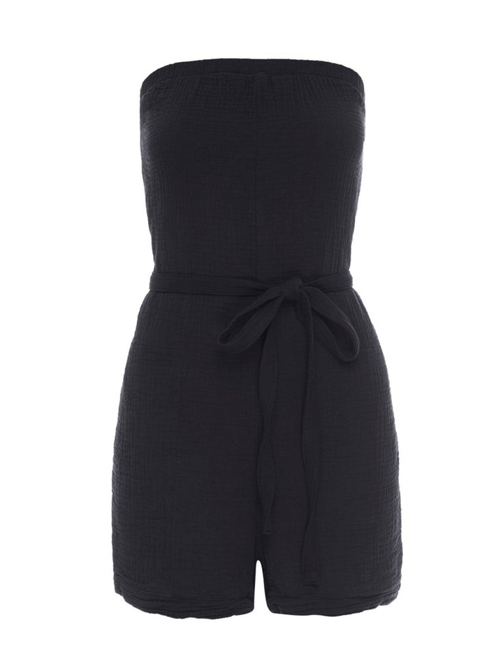 Nation LTD - Gita Strapless Romper in Black Romper