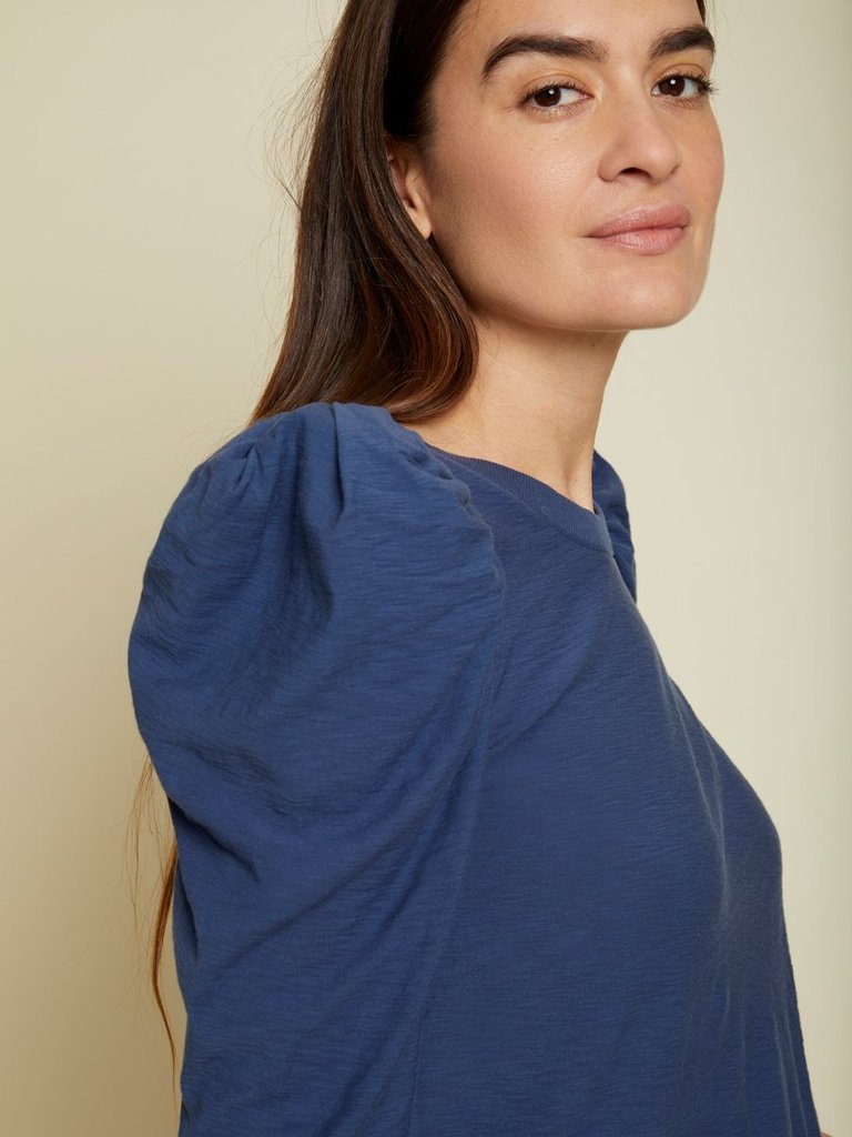 Nation LTD - Romy Modest Tee in Ocean Tops