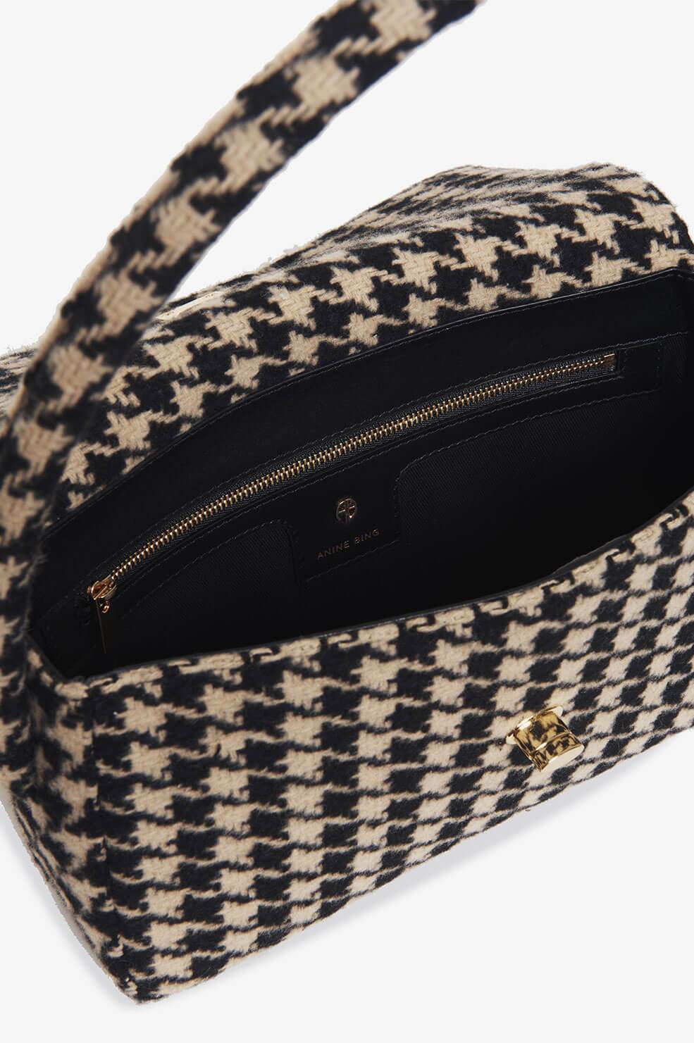 Anine Bing - Nico Bag in Houndstooth