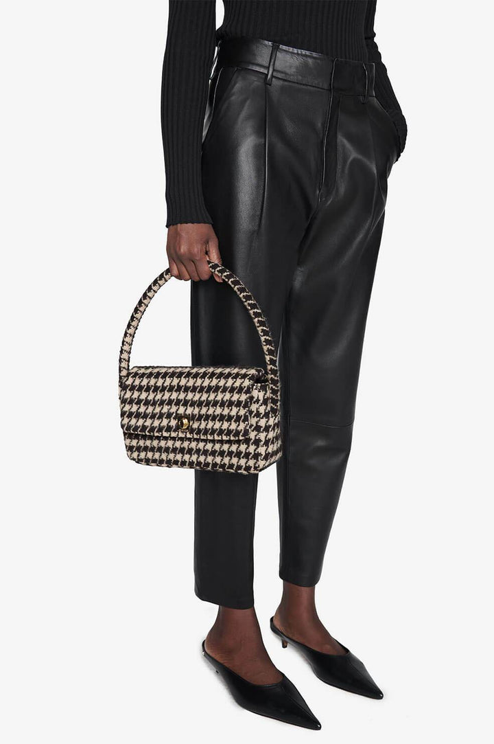 Anine Bing - Nico Bag in Houndstooth