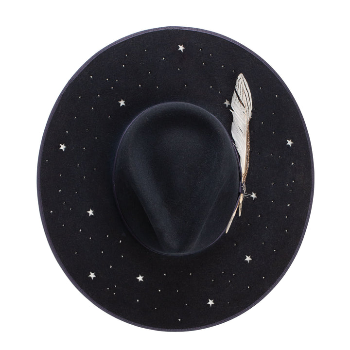 Blond Genius x Stetson - Night Sky Hat in Black