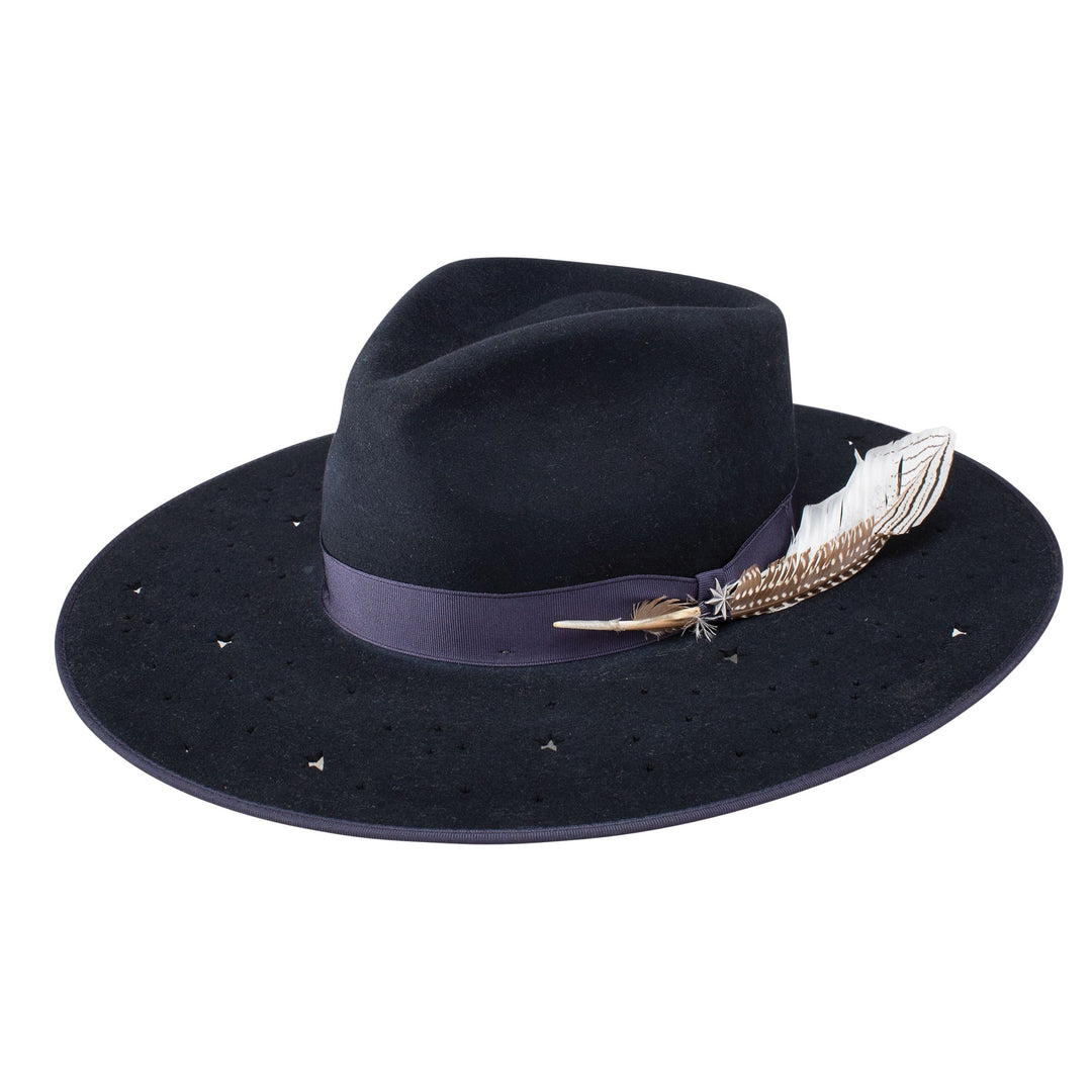 Blond Genius x Stetson - Night Sky Hat in Black Hats