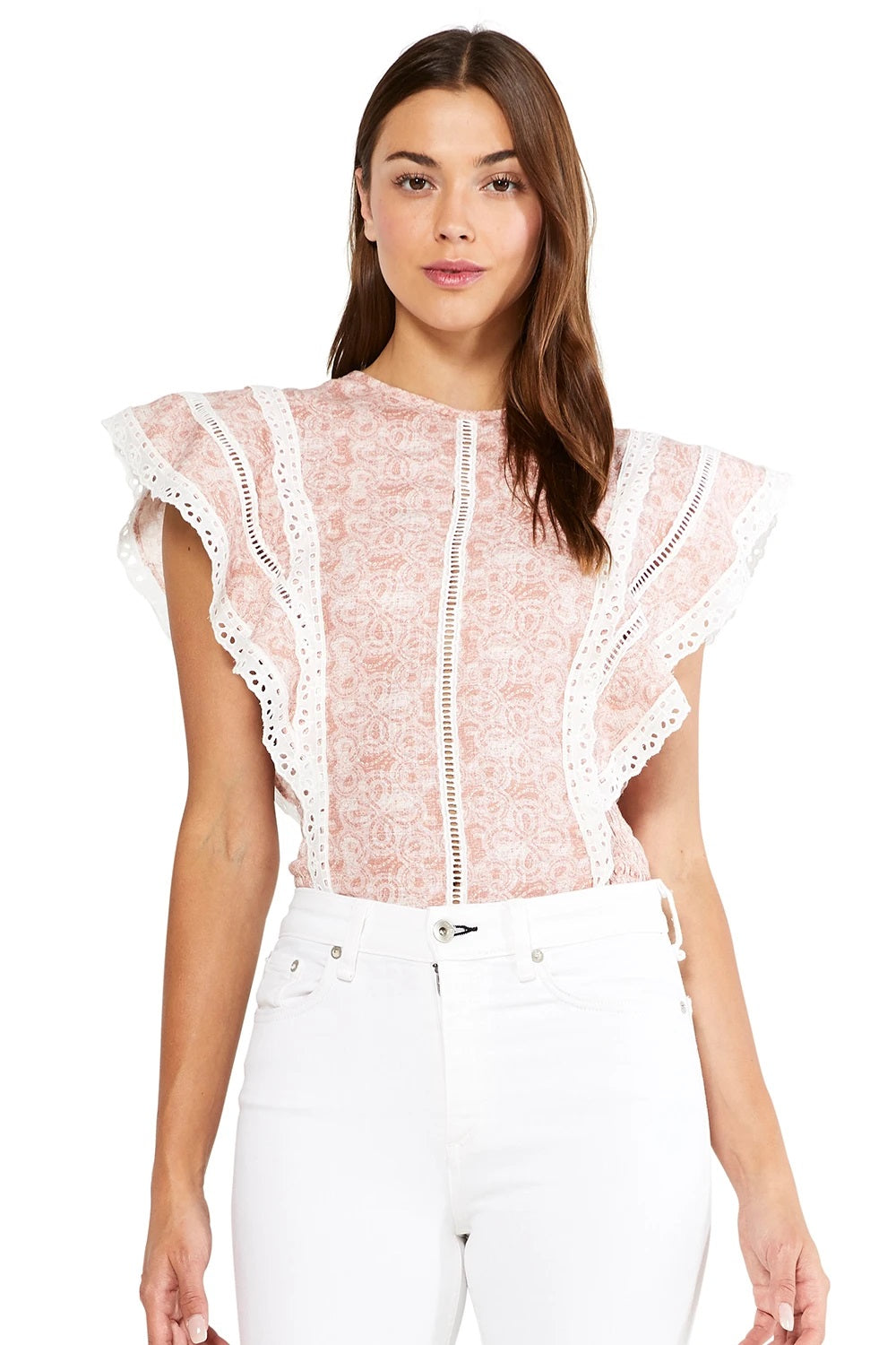 Misa - Nilu Top in Washed Tile