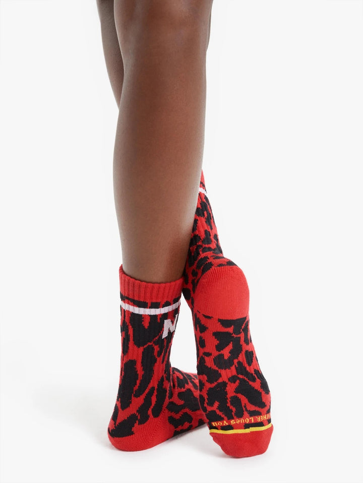 Mother - Baby Steps Socks in Black Multi Nine Lives