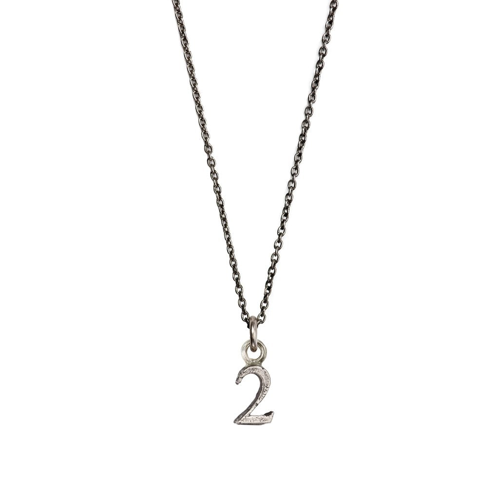 Pyrrha - Number 2 Charm in Silver Default
