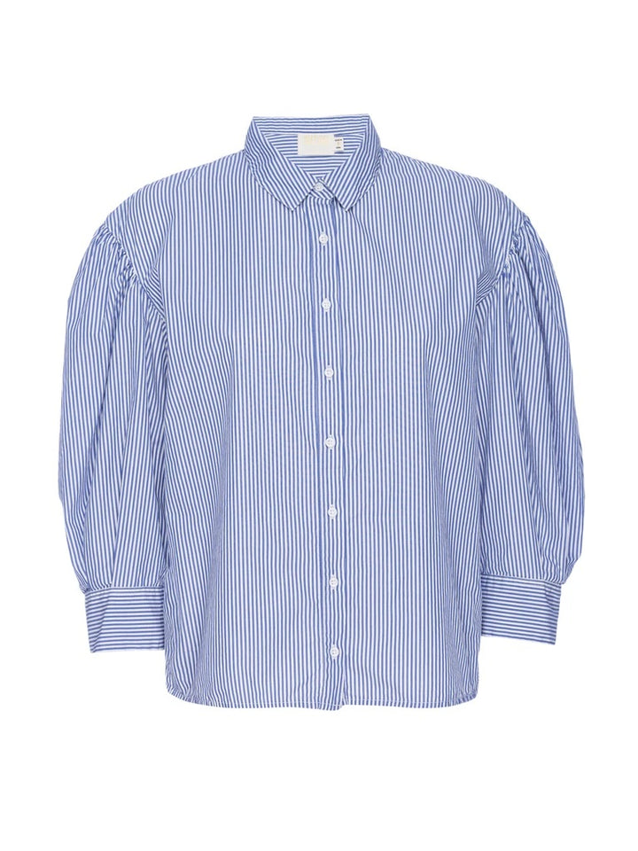 Nation LTD - Odessa Balloon Sleeve Resort in Banker Stripe