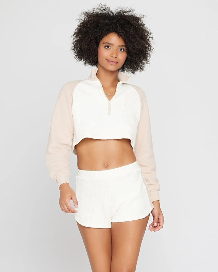 L*Space - Off Duty Short in Cream