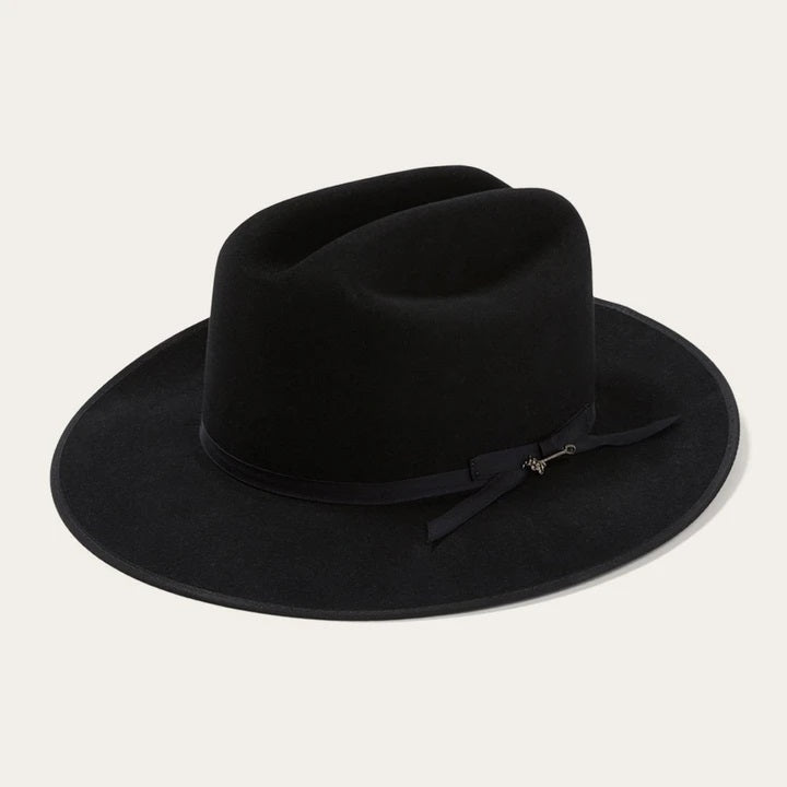 Blond Genius x Stetson - Open Road Royal Deluxe Hat in Black