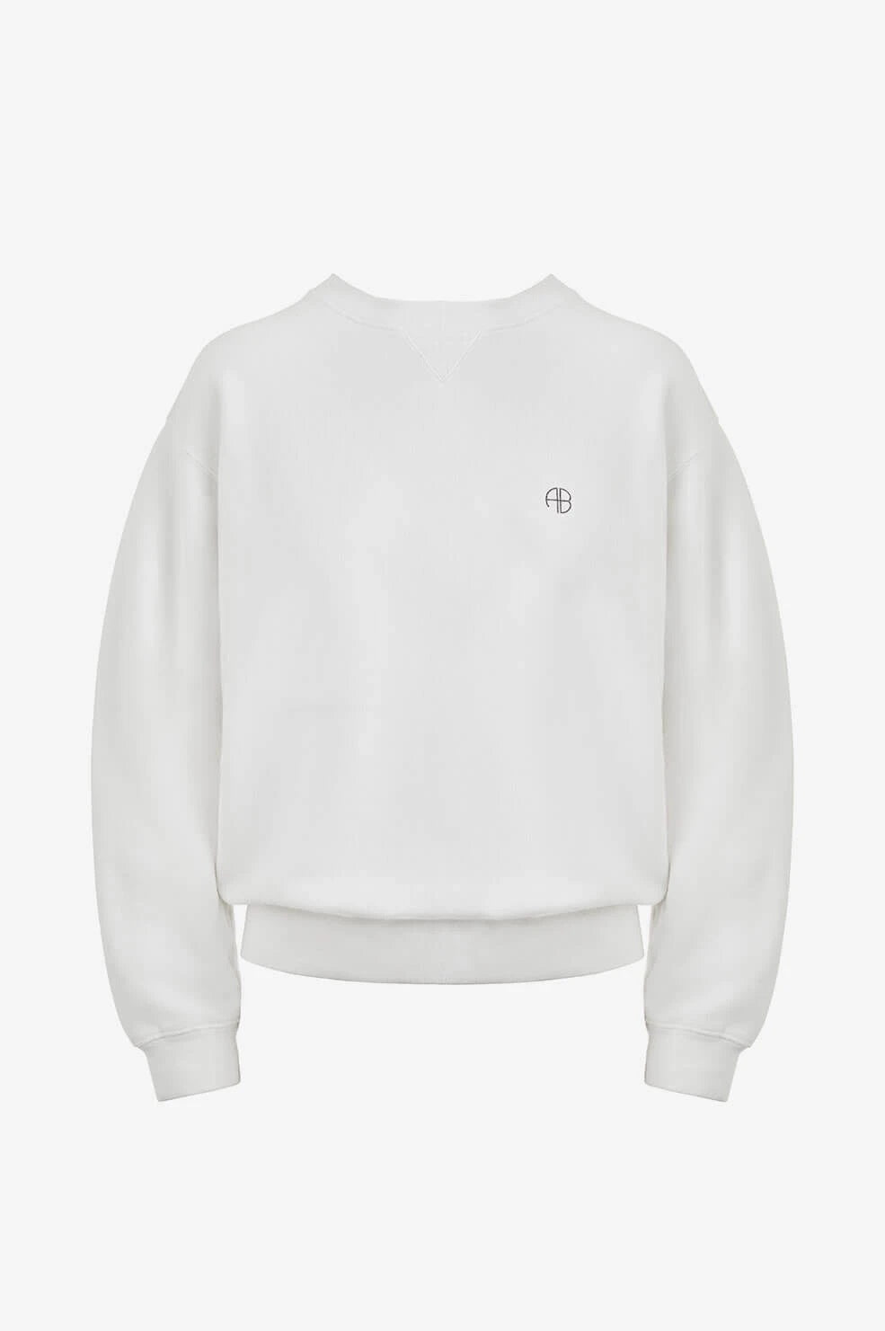 Anine Bing - Ramona Sweatshirt Outlaw in White