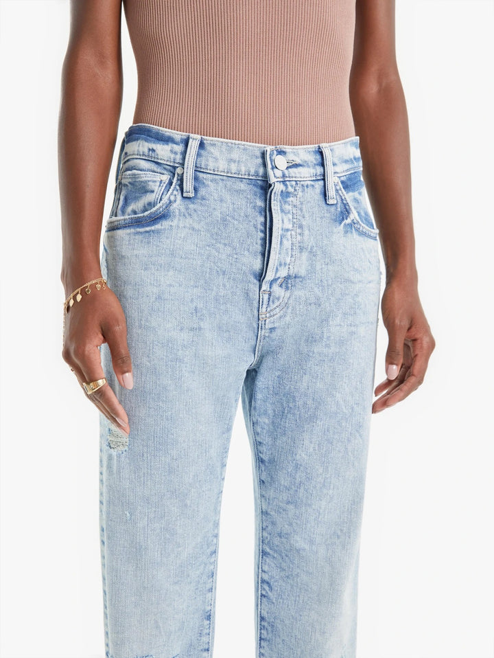 Mother Denim - The Scrapper Double Cuff in Out With The Old, In With The New