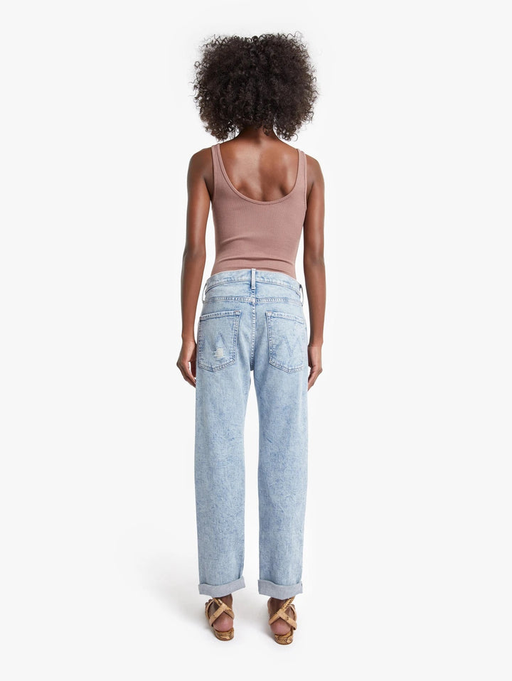 Mother Denim - The Scrapper Double Cuff in Out With The Old, In With The New