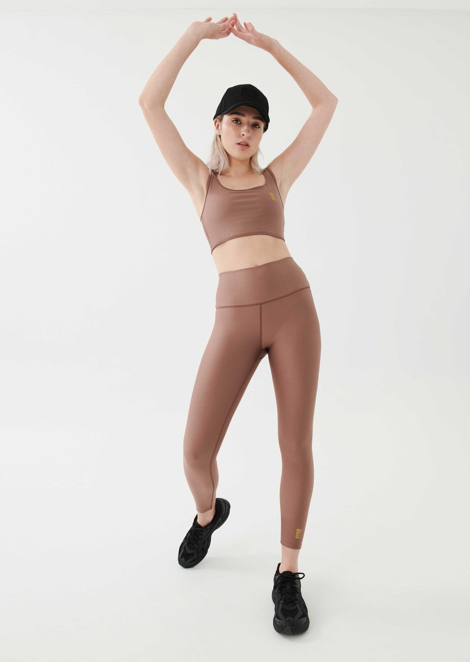 P.E NATION - All Around Legging in Acorn Activewear