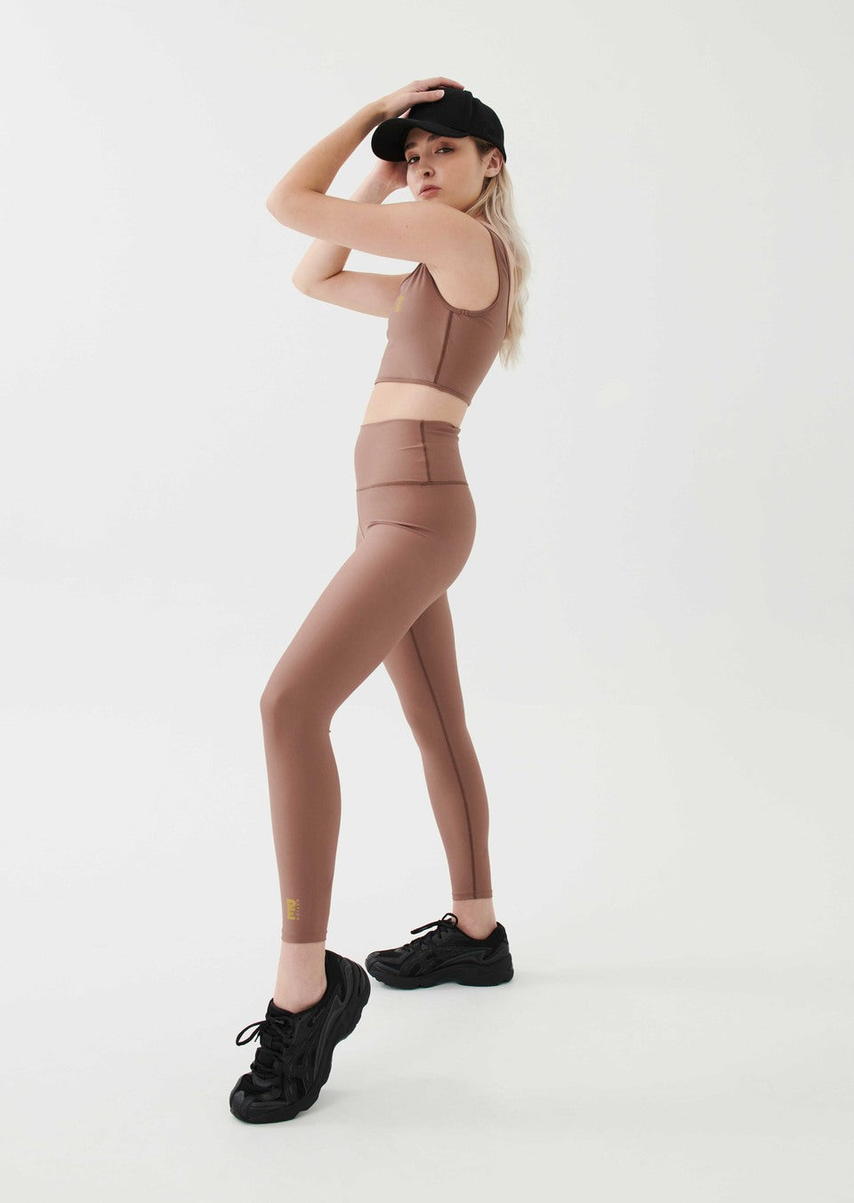 P.E NATION - All Around Legging in Acorn Activewear