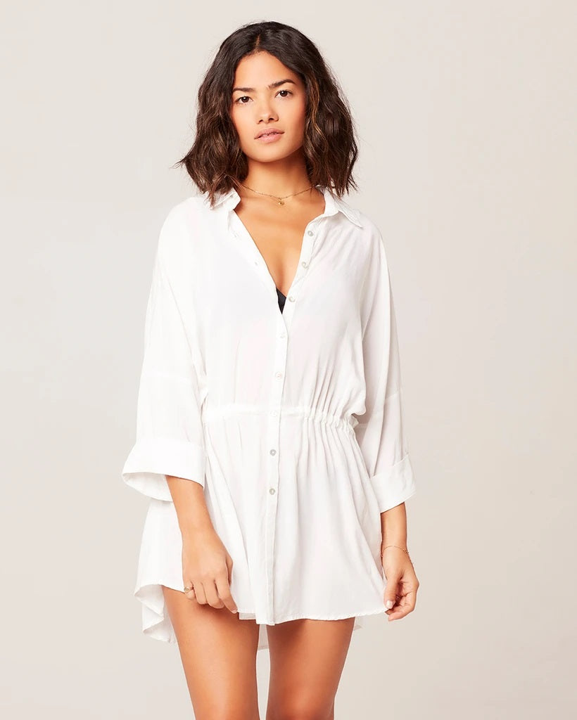 L*Space - Pacifica Tunic in White