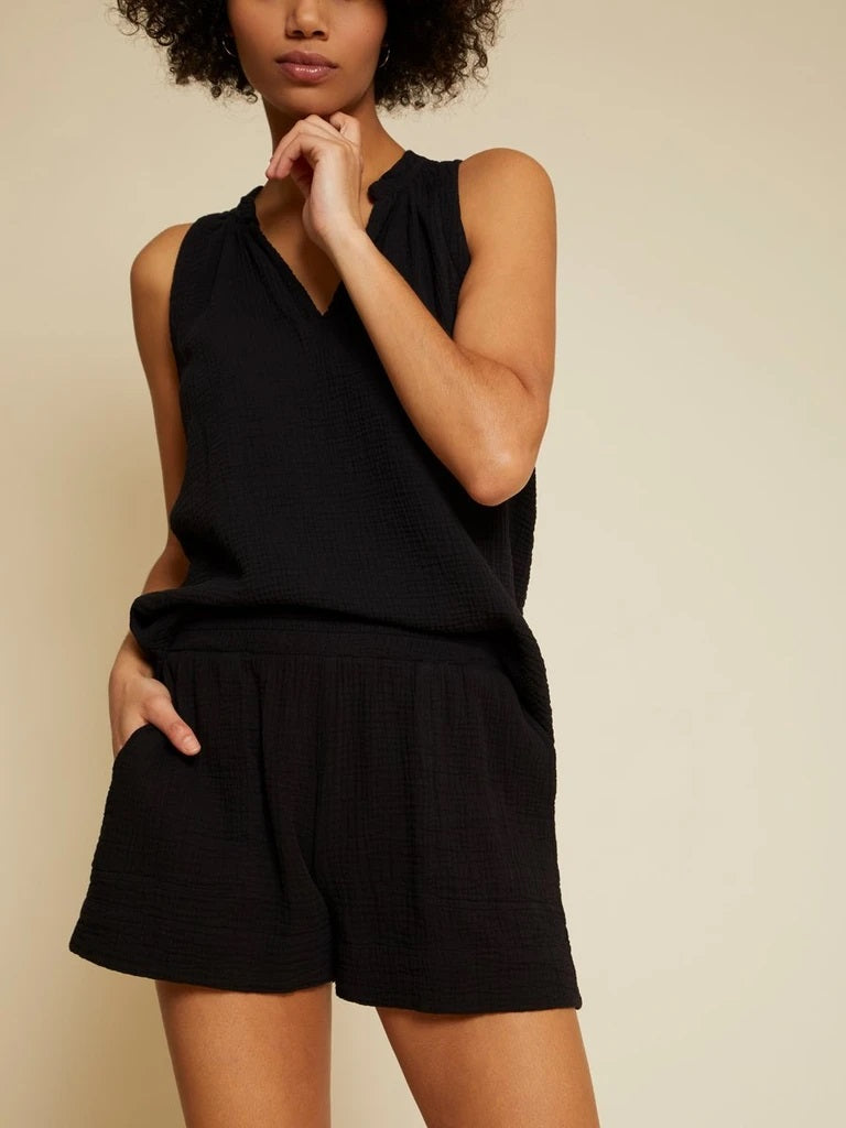 Nation LTD - Palma Easy Short in Black Shorts