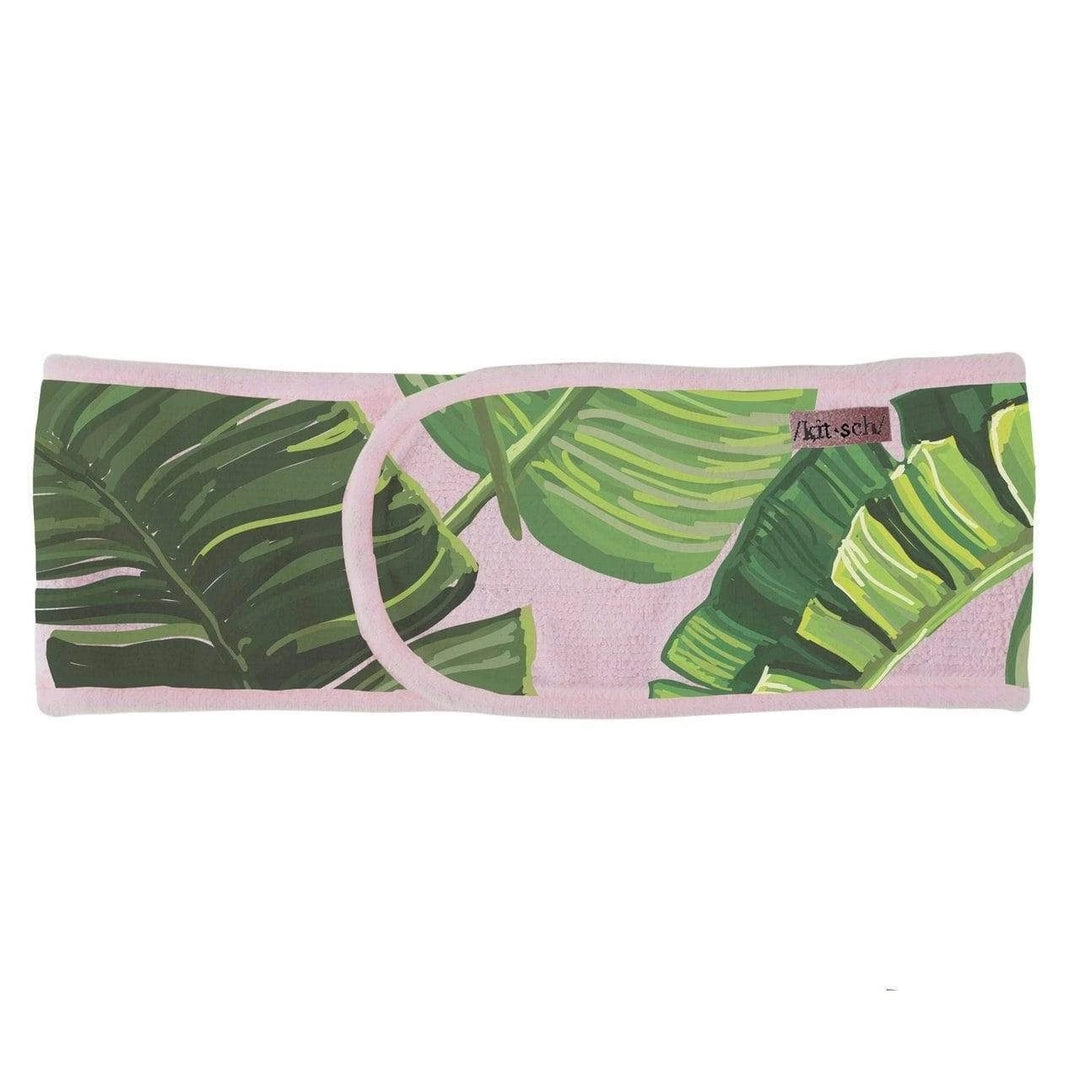 Kitsch - Microfiber Spa Headband in Palm Print