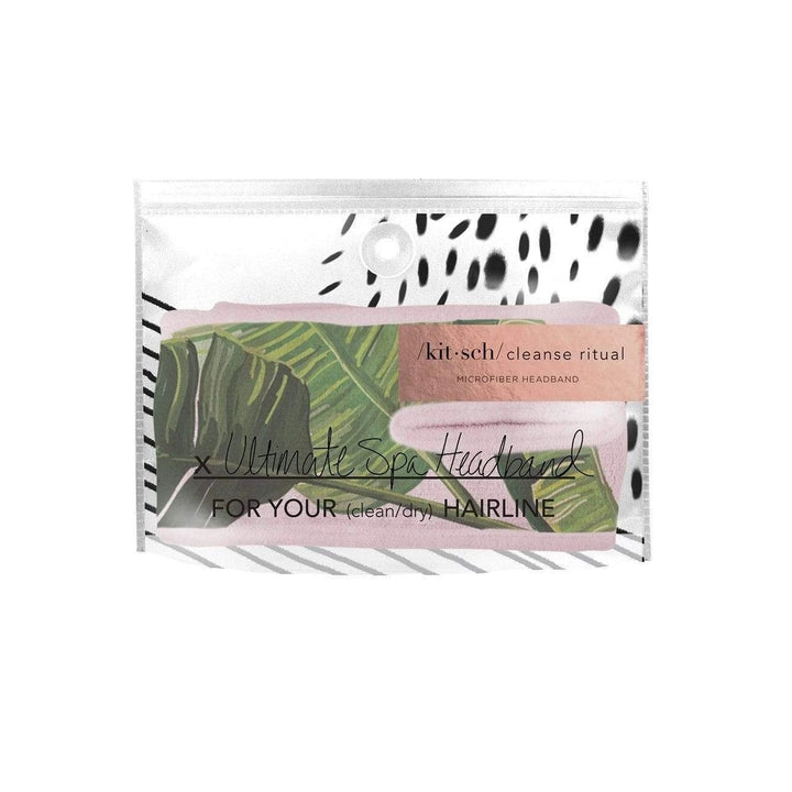 Kitsch - Microfiber Spa Headband in Palm Print