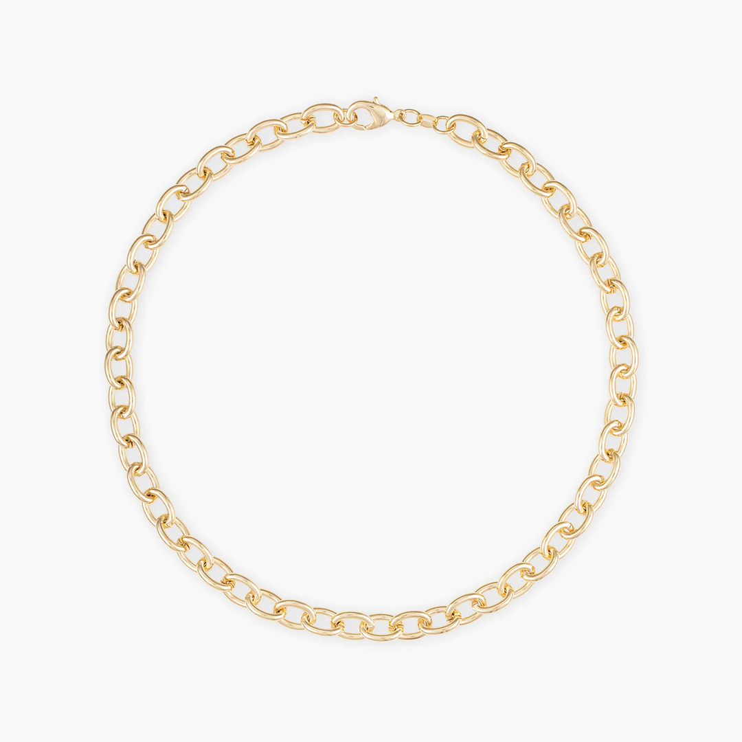 Alexa Leigh - Paloma Necklace in Gold 16"
