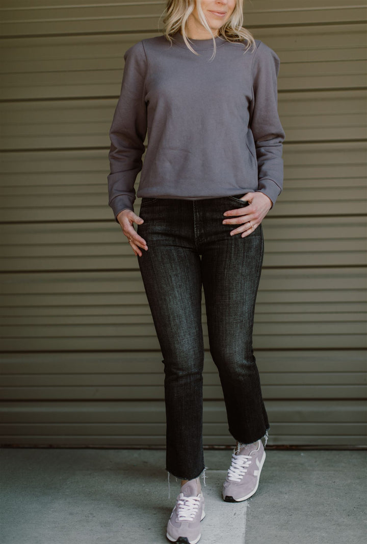 Nation LTD - Pamela Darted Shoulder Sweatshirt in Big Sur