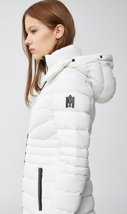 Mackage - Patsy Lightweight Down Jacket in Off White