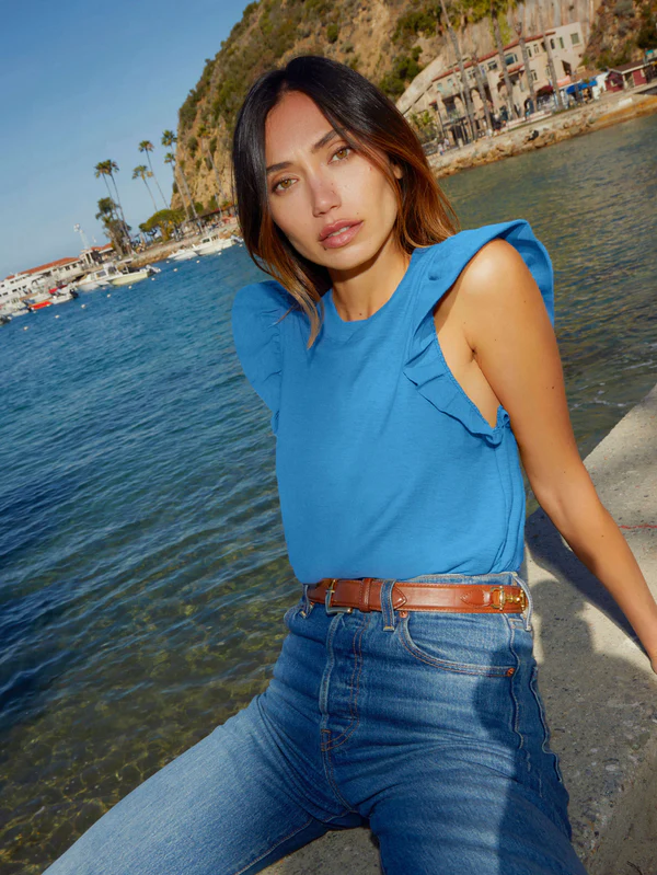 Nation LTD - Paulette Tank in Lapis