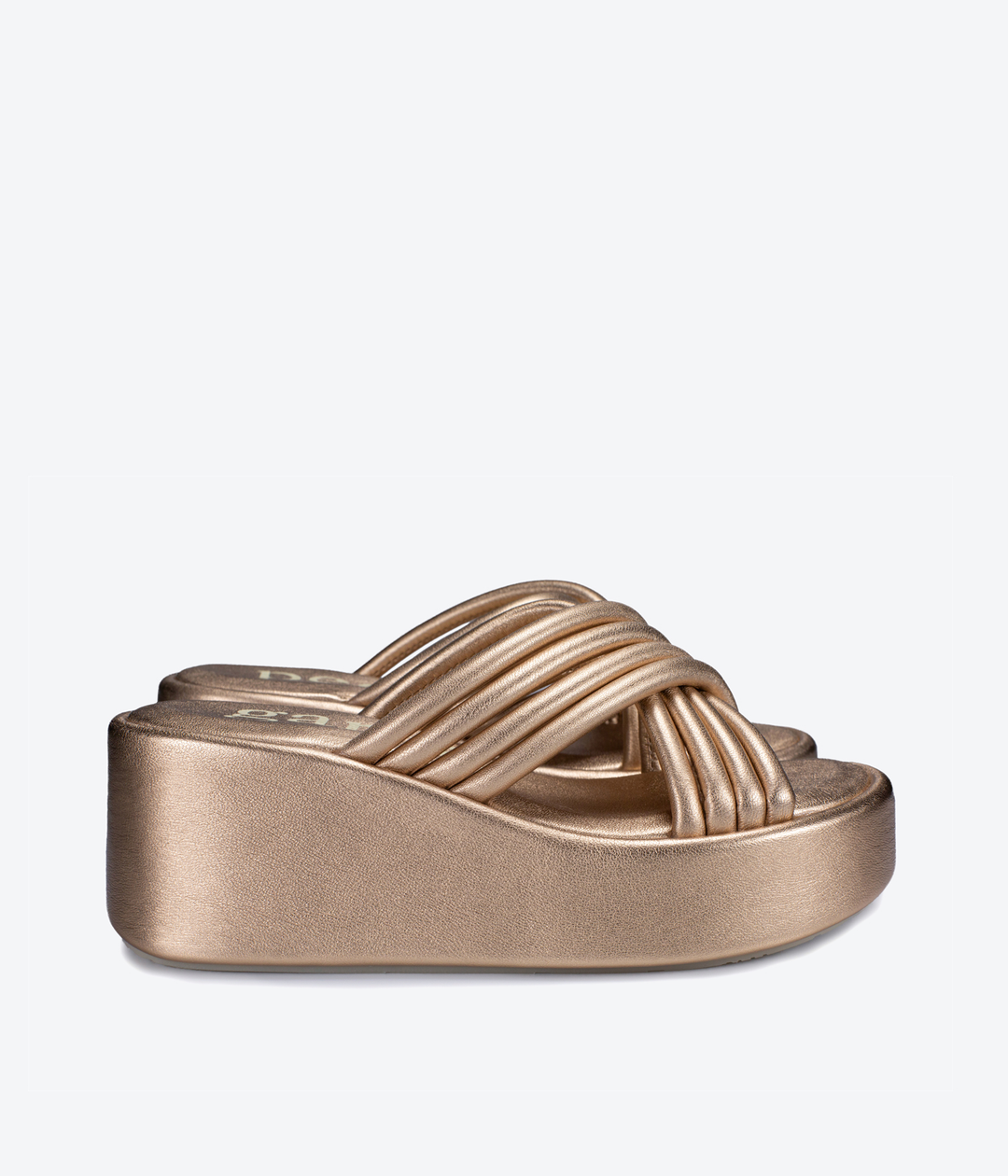 Pedro Garcia - Venecia in Arcilla Pebble Nappa Lame Shoes