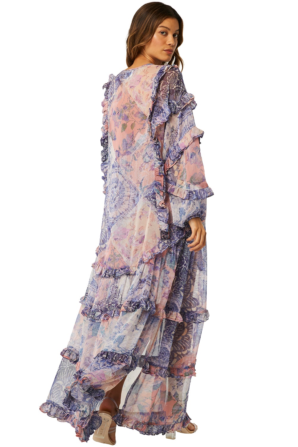 Misa - Persephone Dress in Namaskar Patchwork