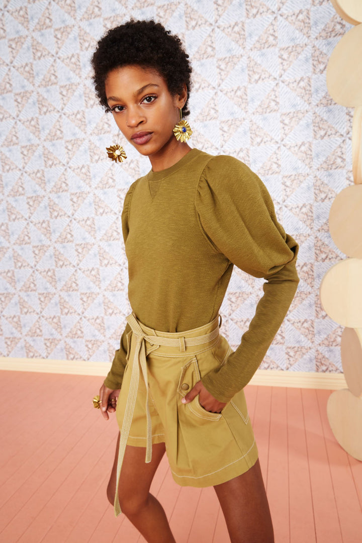 Ulla Johnson - Philo Pullover in Fatigue