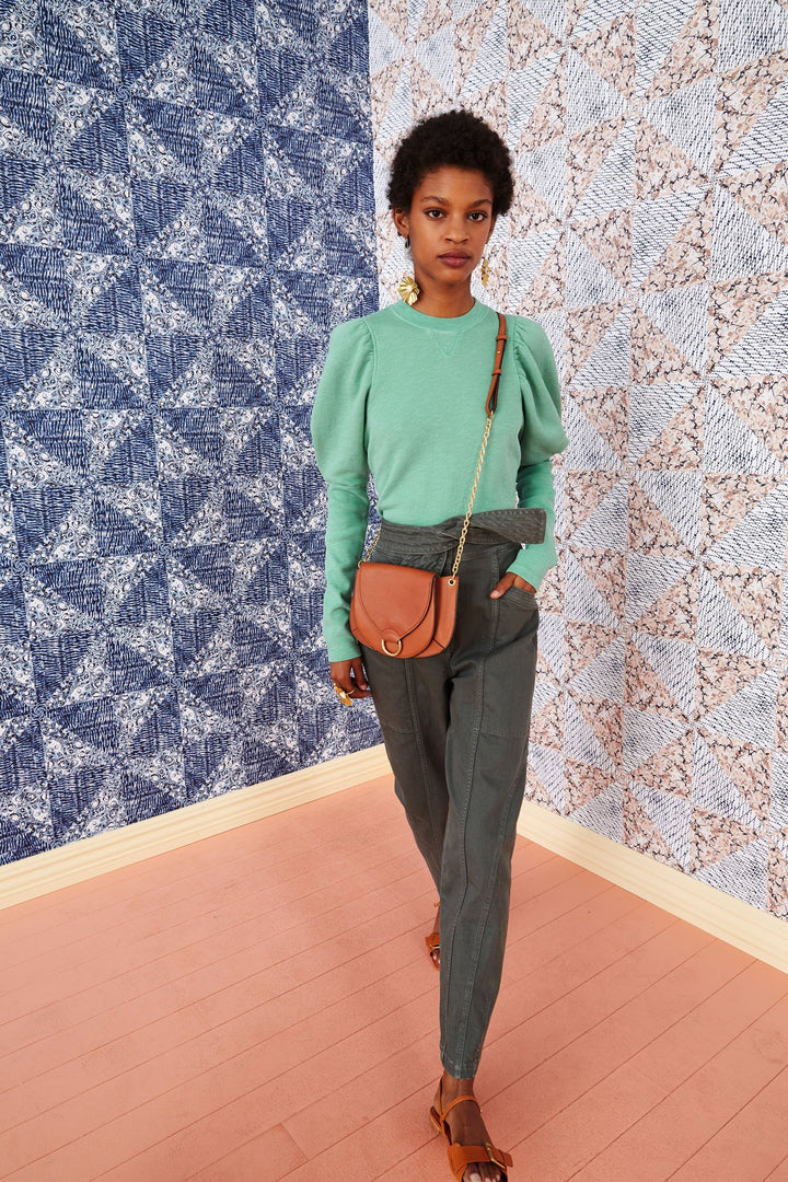 Ulla Johnson - Philo Pullover in Turquoise