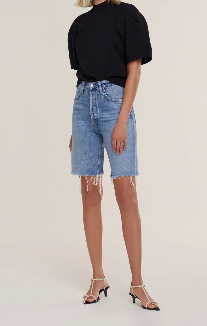 AGoldE - 90's Pinch Waist Short in Marquee
