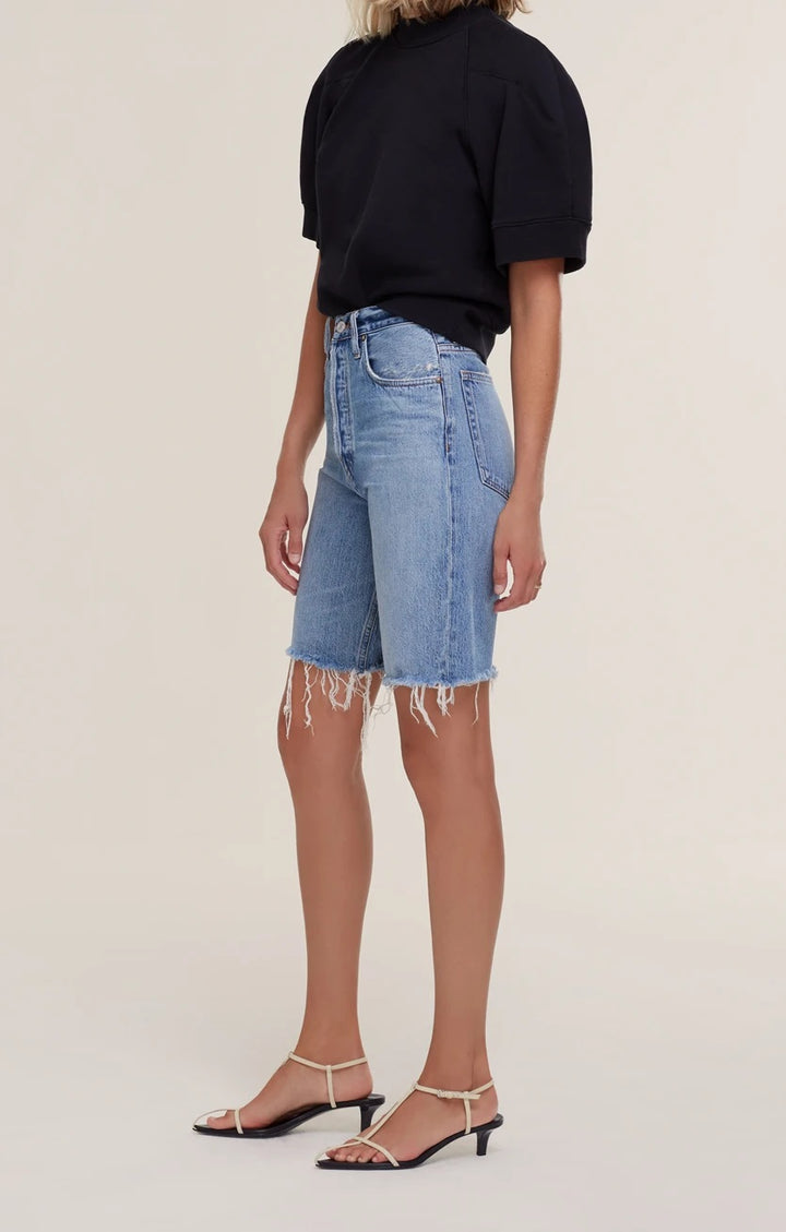 AGoldE - 90's Pinch Waist Short in Marquee