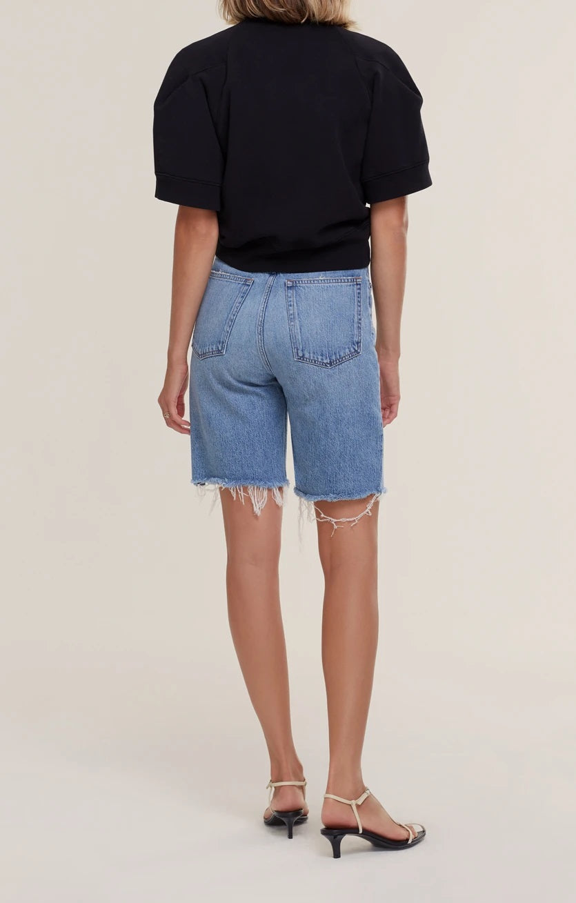 AGoldE - 90's Pinch Waist Short in Marquee