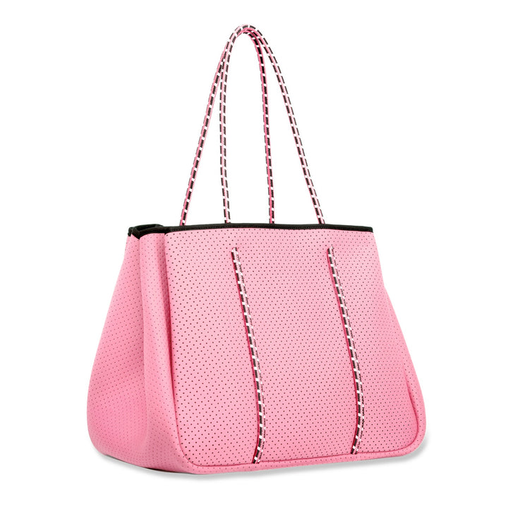 Annabel Ingall - Sporty Spice Neoprene Tote in Pink Shell