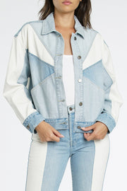 Pistola - Willow Colorblock Jean Jacket in Transitions