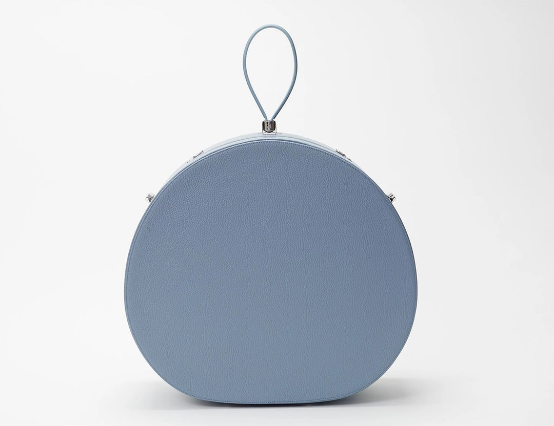 Freya - Poppy Hat Box in French Blue