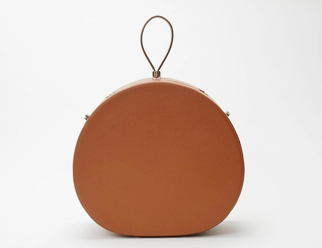 Freya Poppy Hat Box in Caramel – Blond Genius