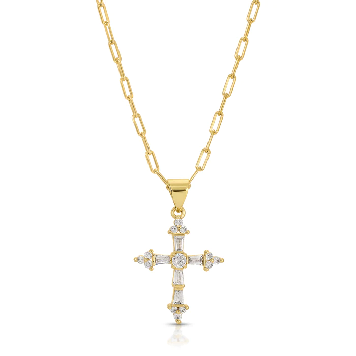 Joy Dravecky - Princess Cross Necklace