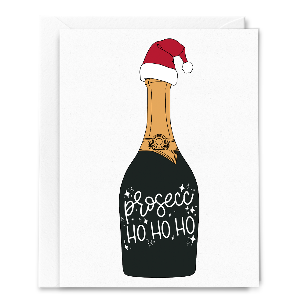 Sammy Gorin - Prosecc-Ho Ho Ho Christmas Card