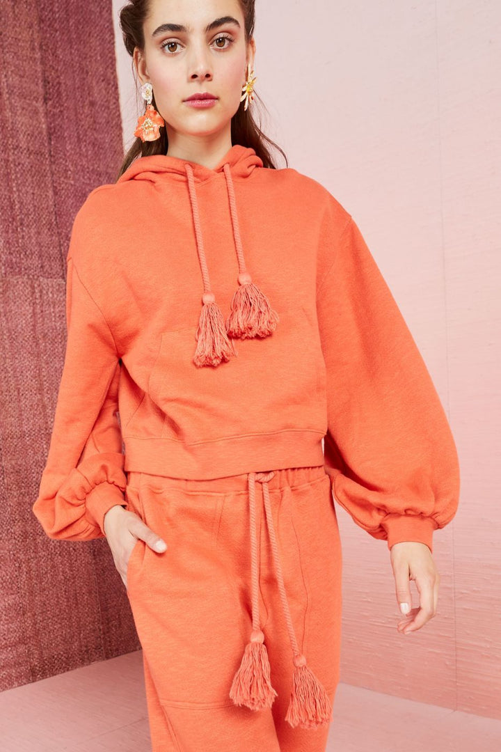 ULLA JOHNSON - Mel Hoodie Chili