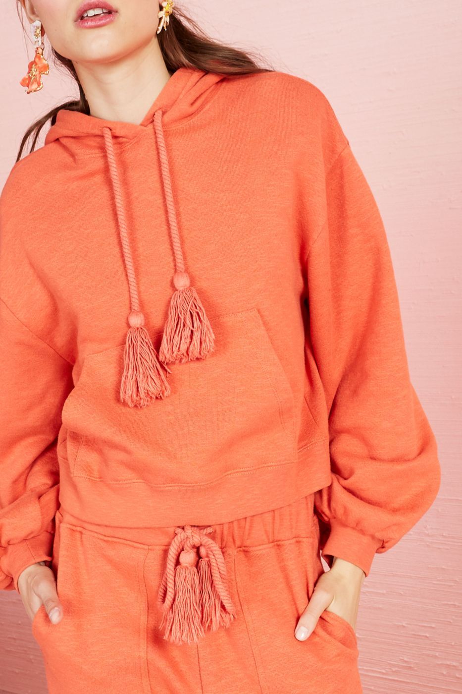 ULLA JOHNSON - Mel Hoodie Chili