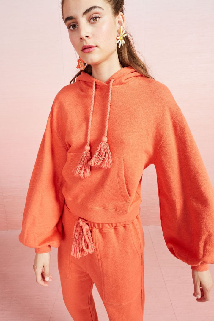ULLA JOHNSON - Mel Hoodie Chili