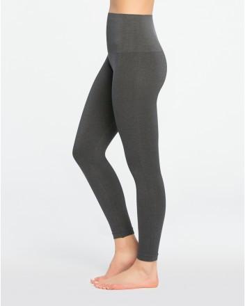 Spanx - Look At Me Now Leggings Heather Charcoal