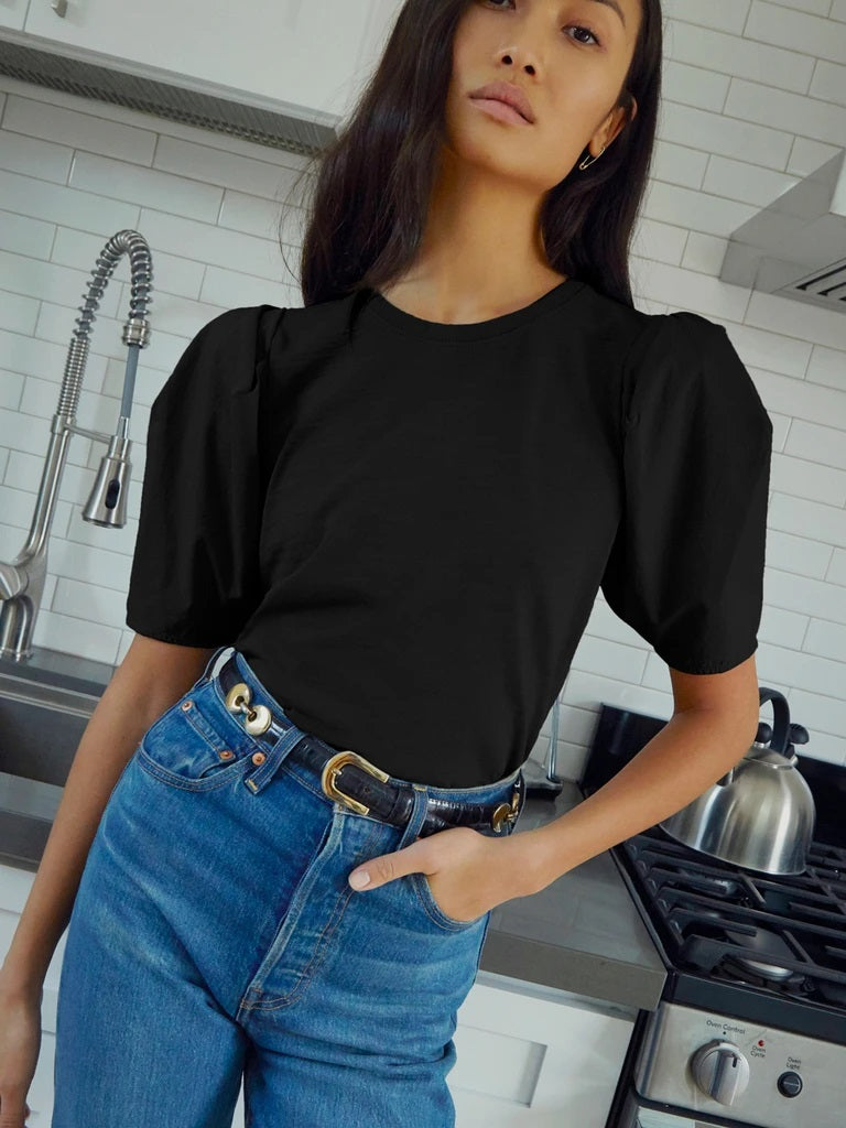 Nation LTD - Radhika Top in Jet Black