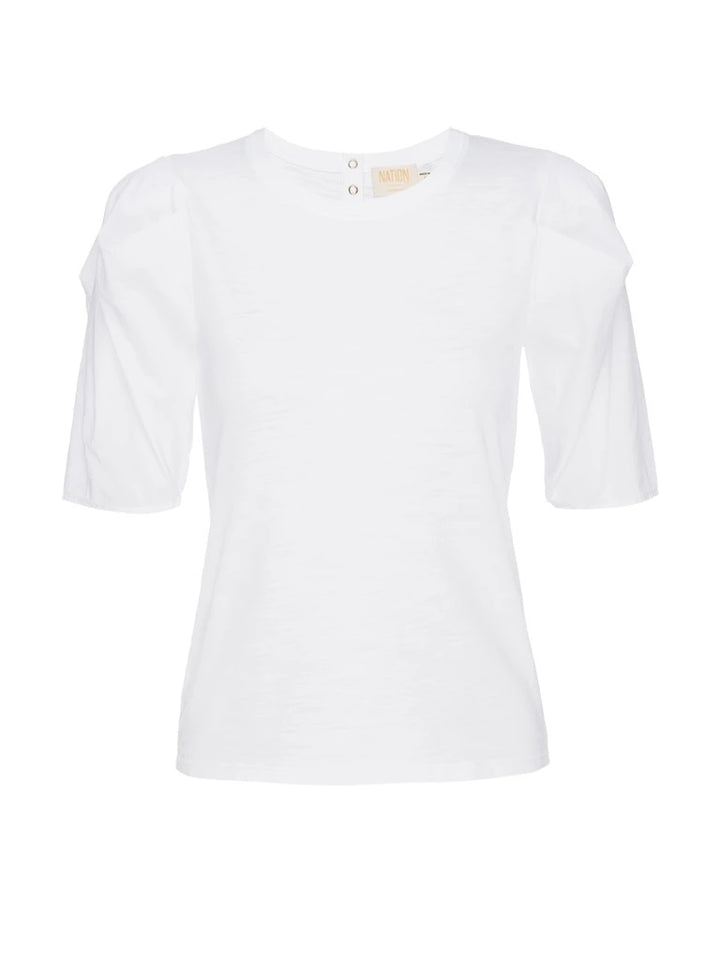 Nation LTD - Radhika Top in Optic White Tops