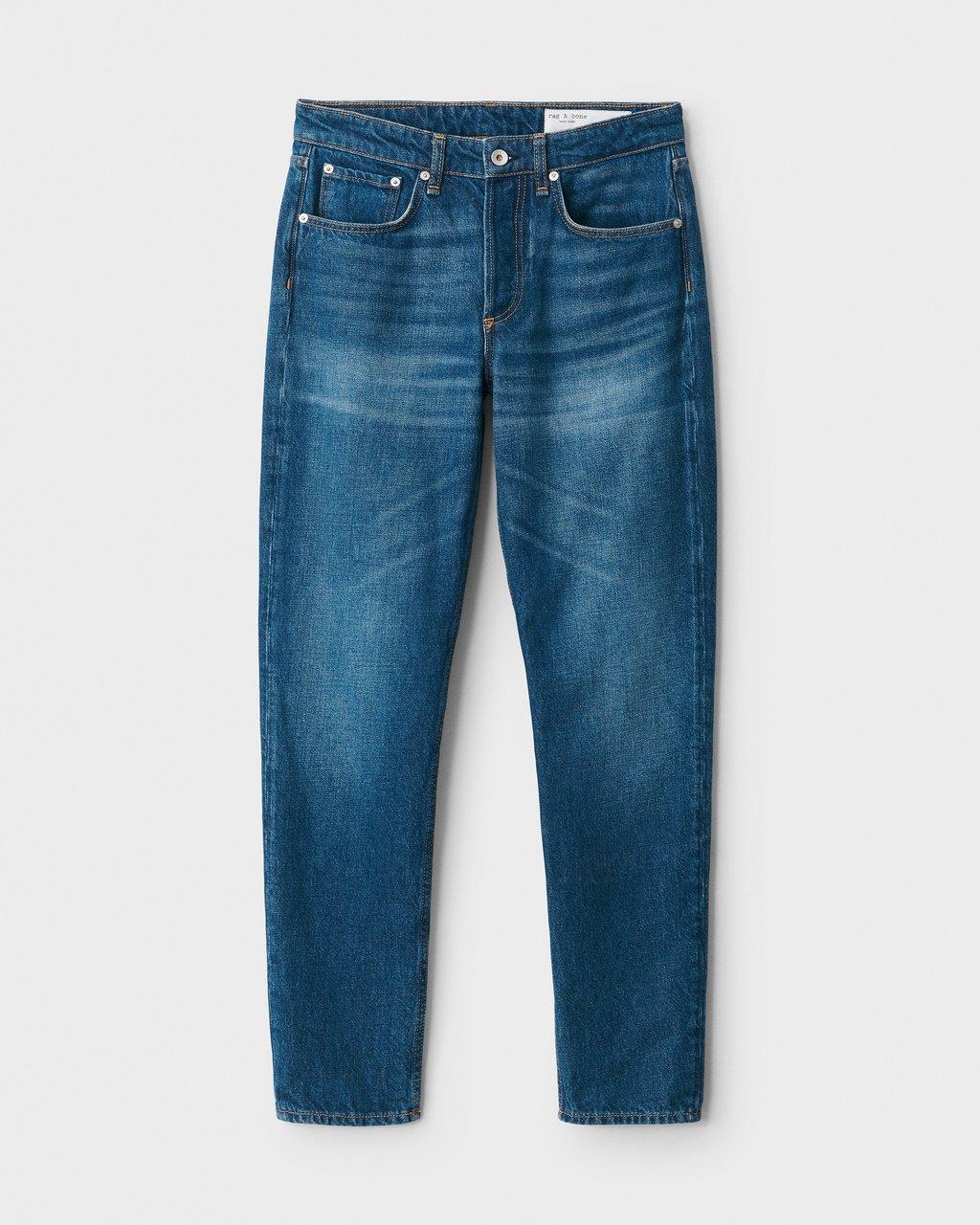 Rag & Bone - Rosa Mid-Rise Boyfriend in Jasper Denim