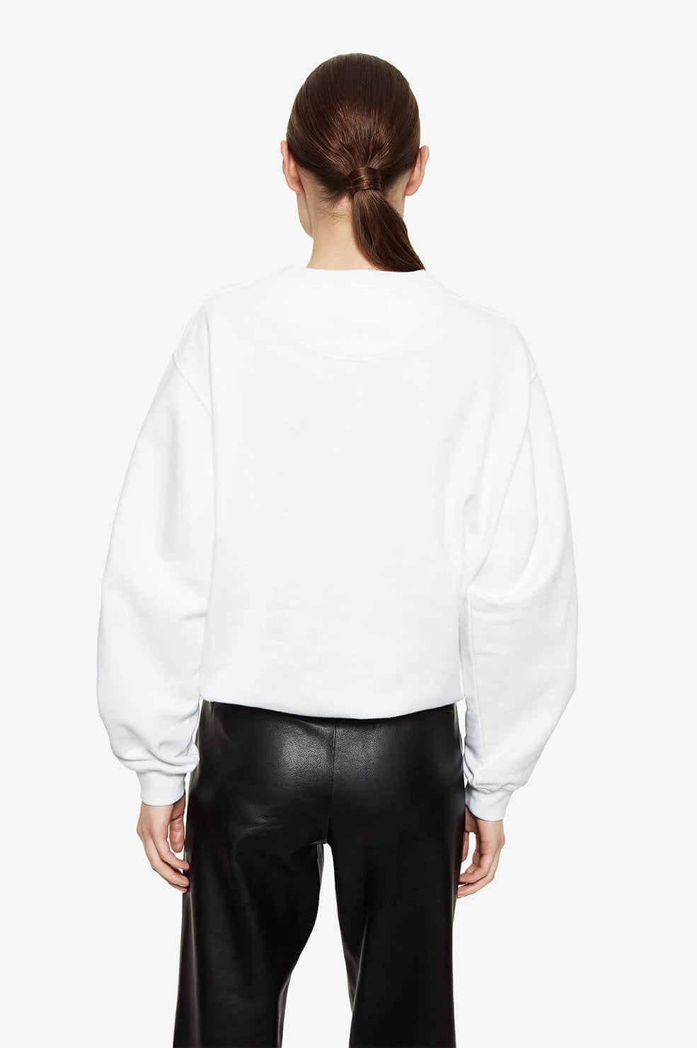 Anine Bing - Ramona Sweatshirt Empowerment in White