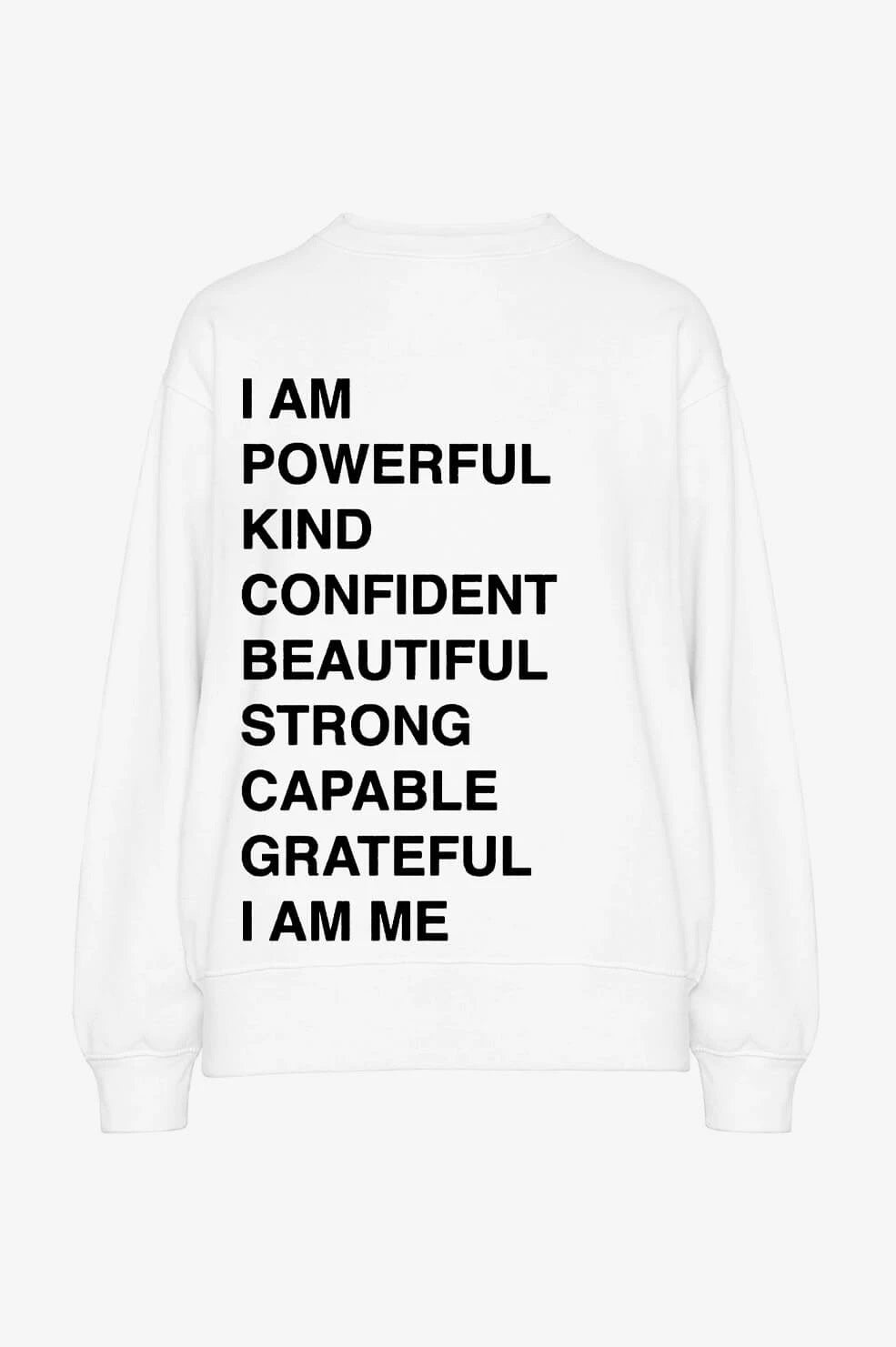 Anine Bing - Ramona Sweatshirt Empowerment in White