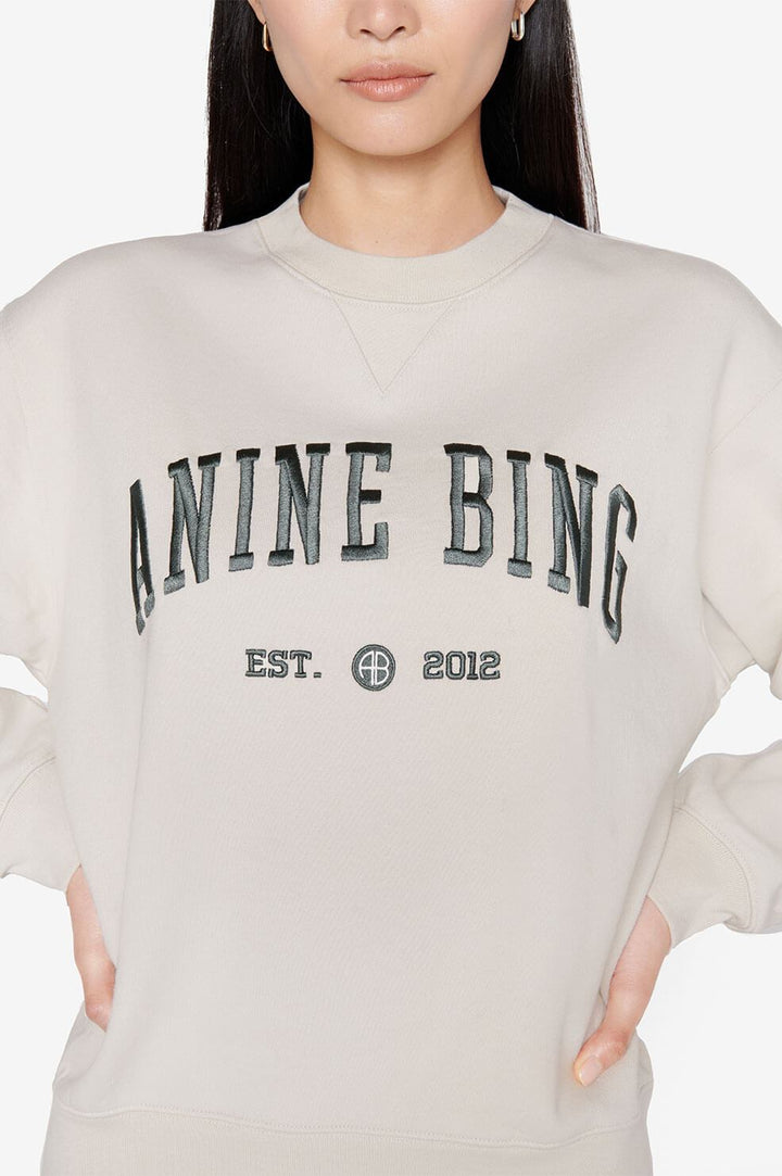 Anine Bing - Ramona Sweatshirt University in Stone