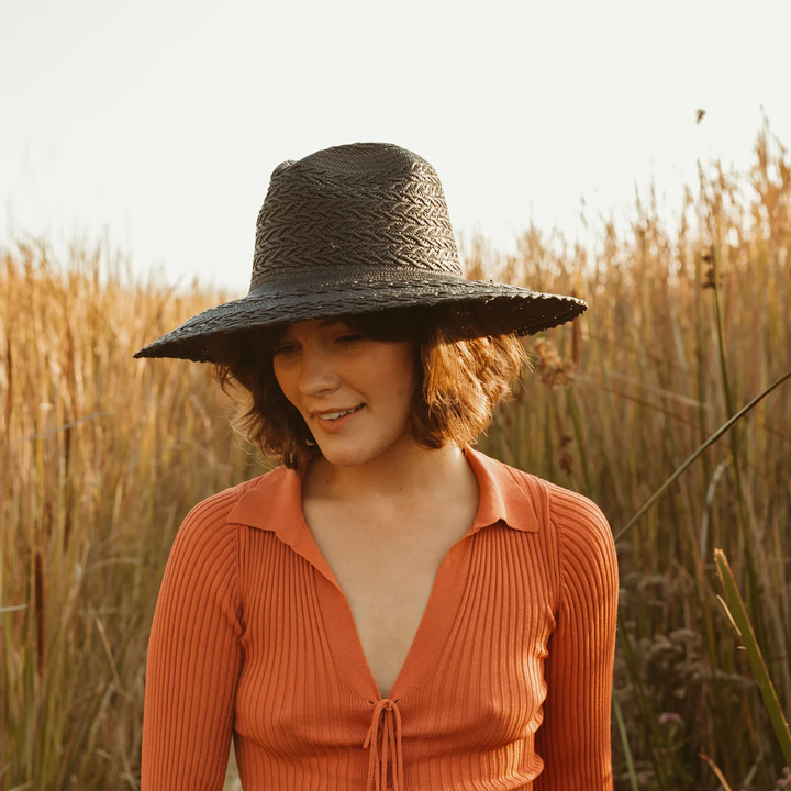 Freya - Redwood Hat in Black